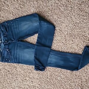 Express jeans ,dark wash leggings, Size 0